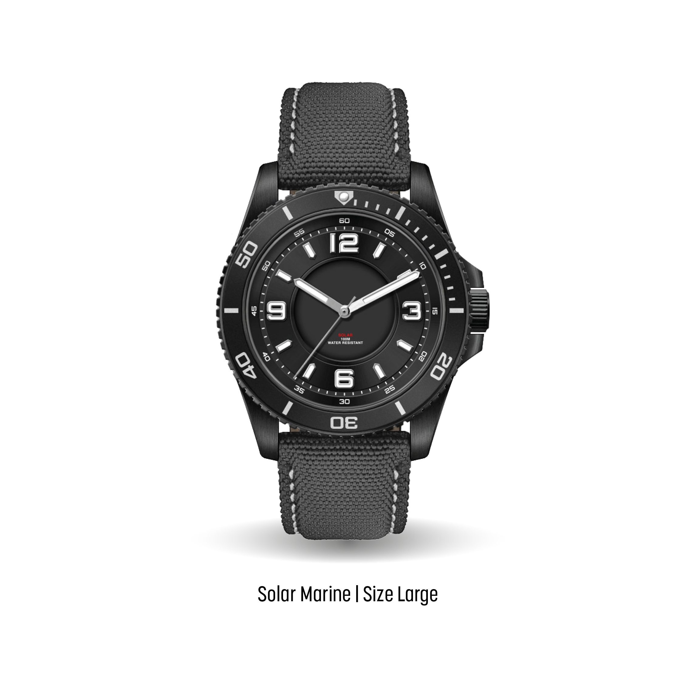 MARINE SOLAR custom tool watches by Watch Branding - With limitless customization. Ideal for commemorating history and more