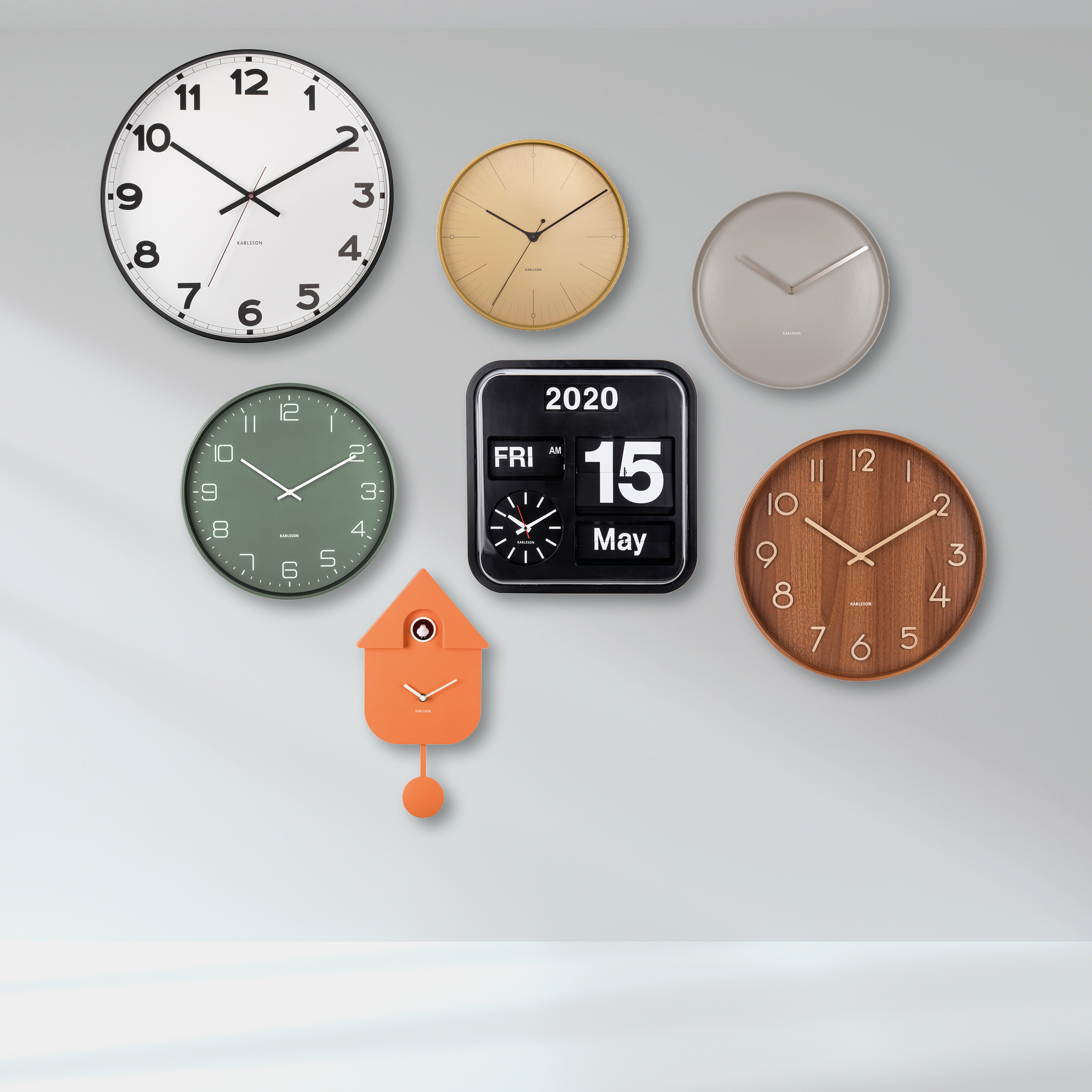 Elevate workspace with Karlsson x Watch Branding's logo wall clocks – a seamless blend of design and your brand identity.