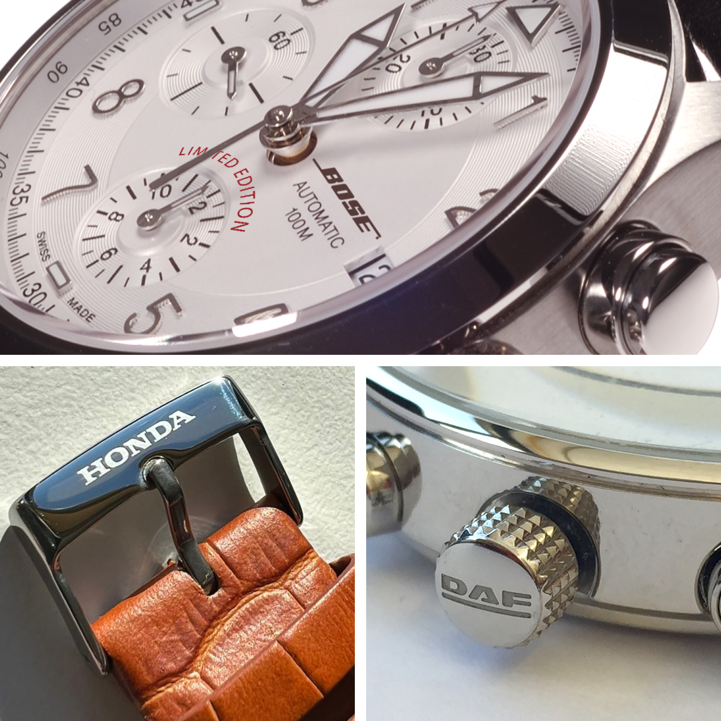 Watch Branding - Your Style, Your Way: Personalize your custom watches with options like logo on dial, case back engraving, and more. Collaborate with our designers for a unique design proposal, ensuring satisfaction while adhering to your brand guidelines or creating new ones