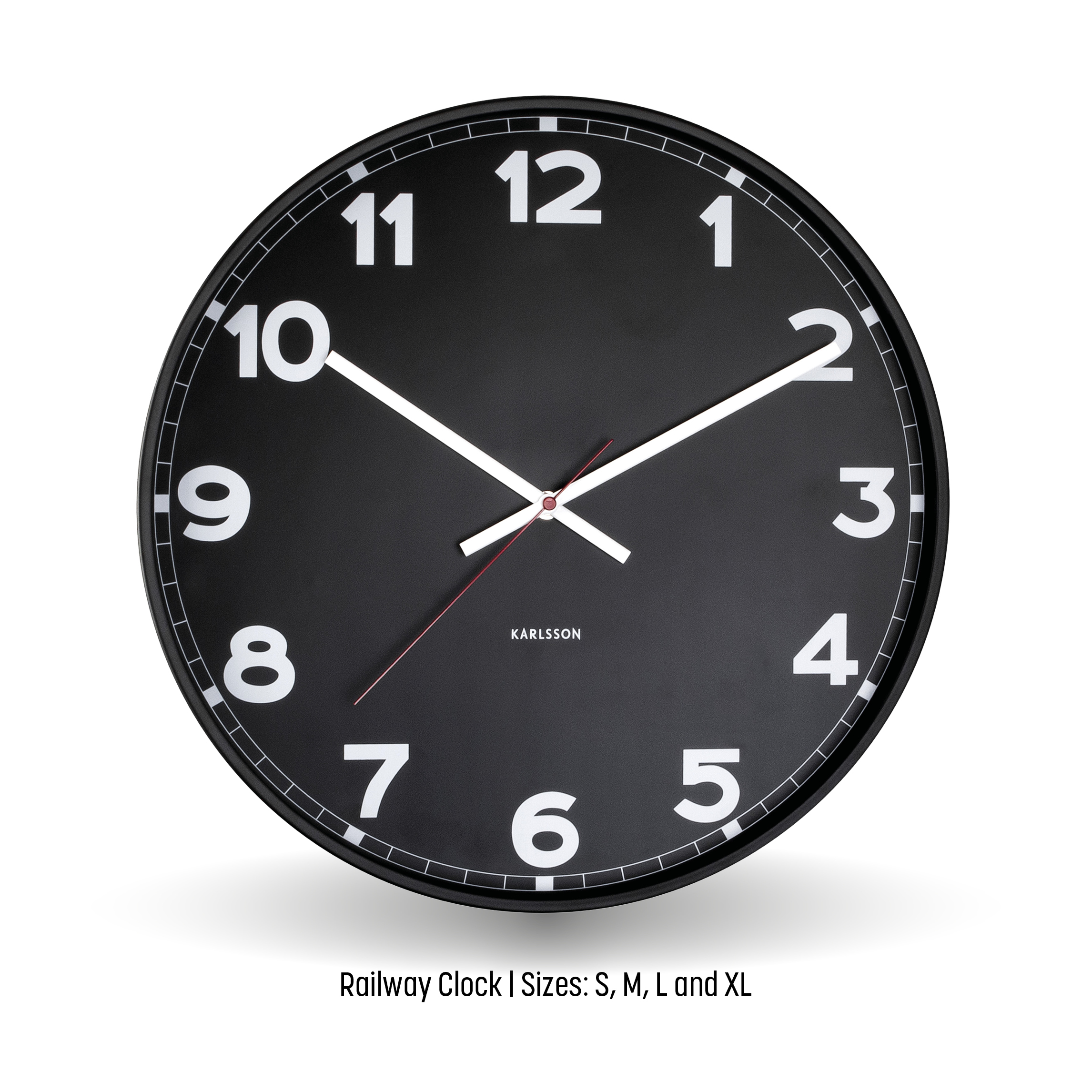 Elevate spaces with customizable Railway Clocks by watch branding. ideal for corporate spaces, events, and client gifts.