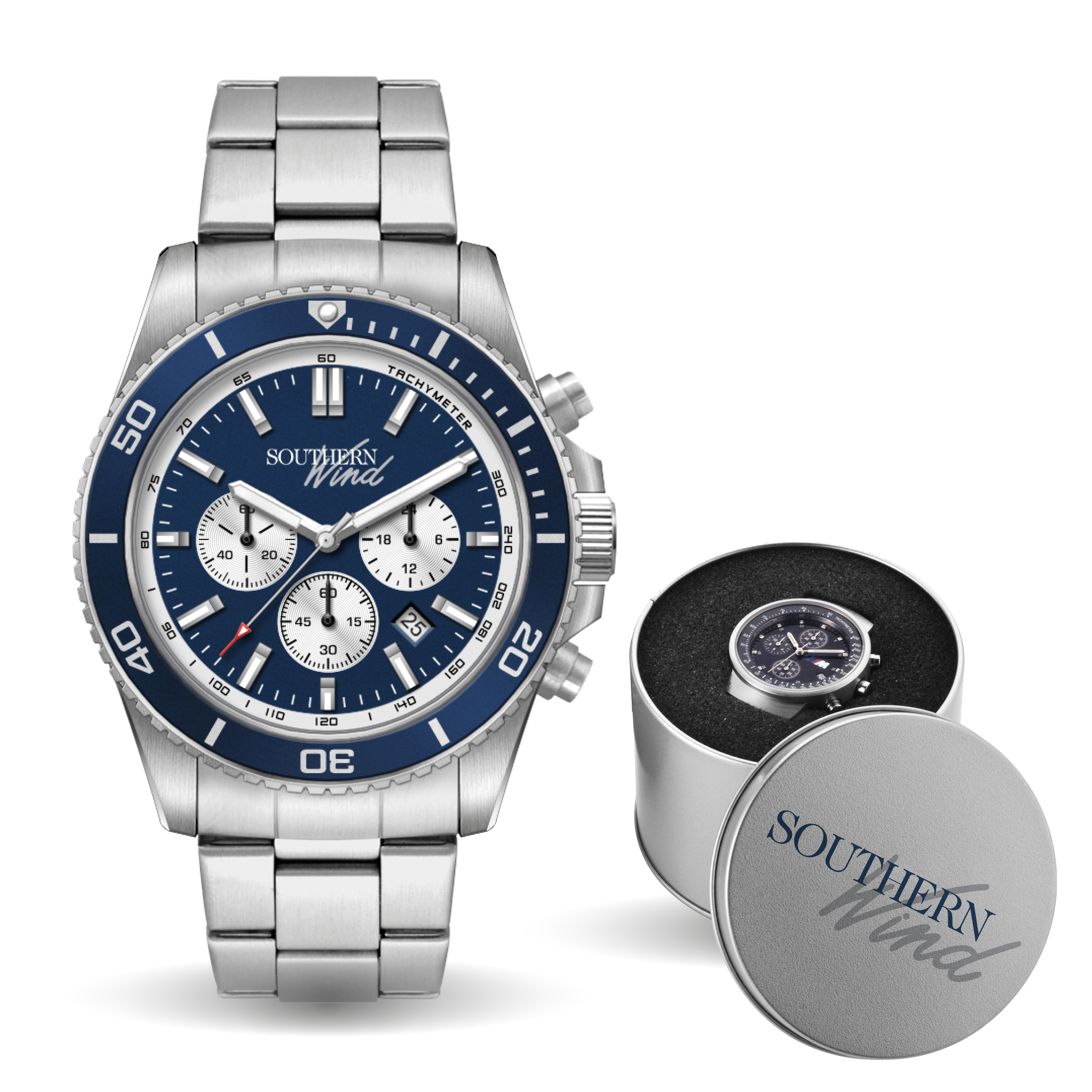 Watch Branding: Custom Subsea Diver watches with integrated company logo. Elegant and durable, presented in a premium branded gift box.