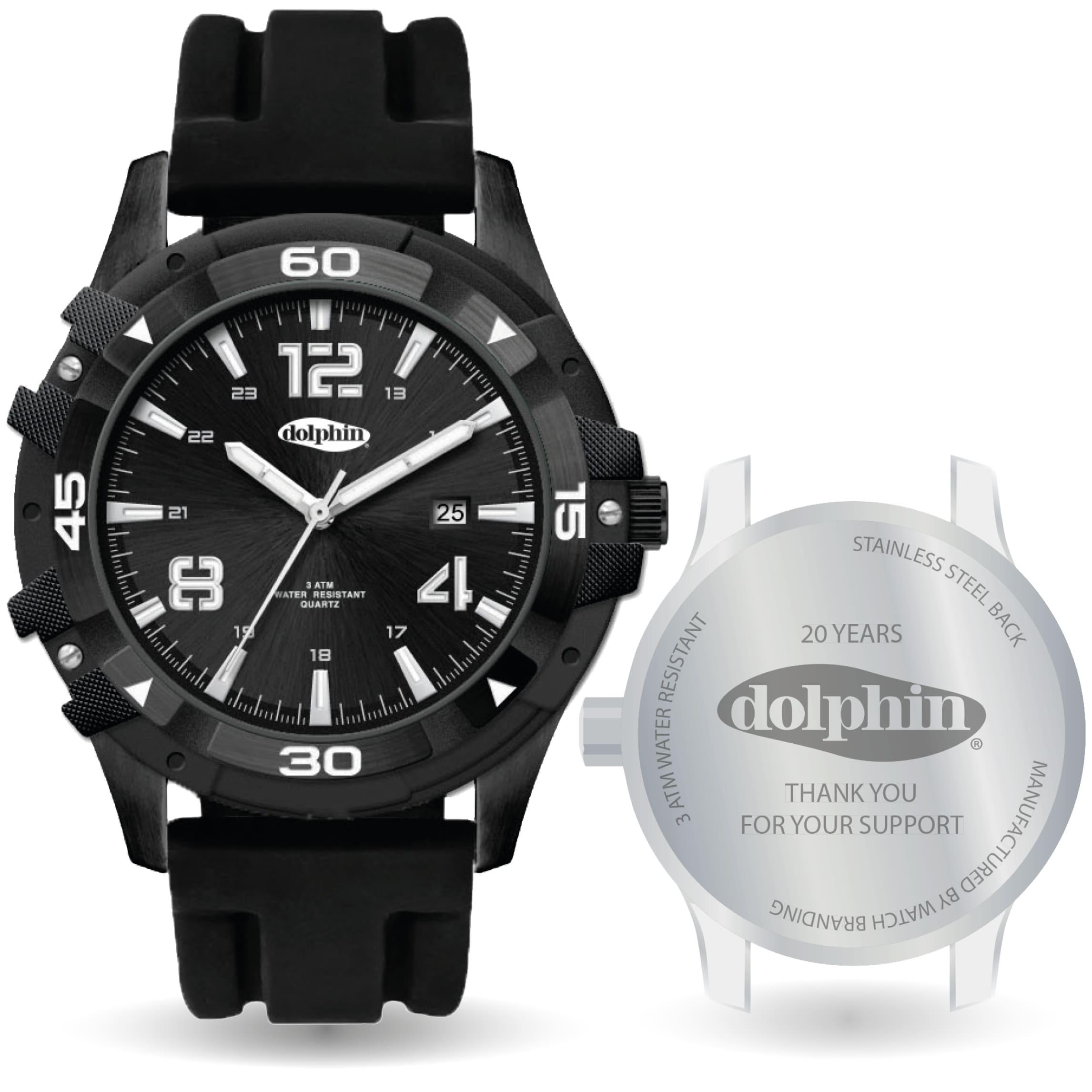 Watch Branding: Outdoor Watches with Logo & Anniversary Message